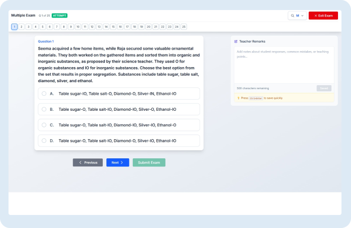 Micro Assessment Dashboard